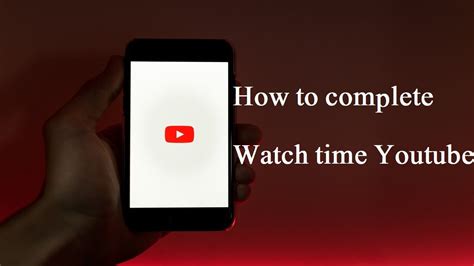 how to fake youtube watch time|how to make watch time on youtube.